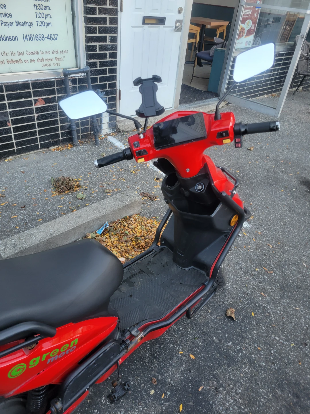 Green Moto Electric Scooter - photo 4
