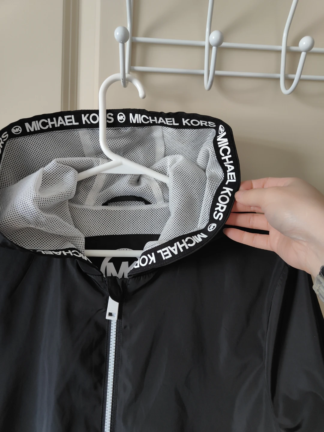 Michael Kors Rain Jacket Black/Grey - photo 4