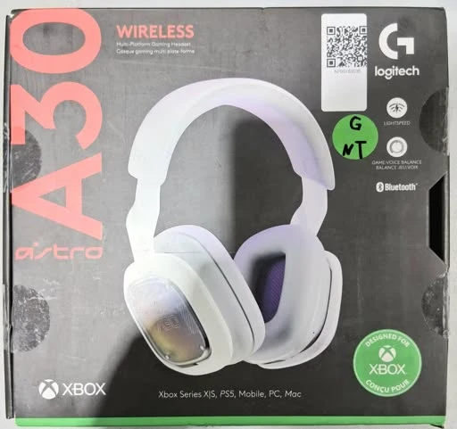 Logitech Astro A30 Wireless Gaming Headset White - photo 2