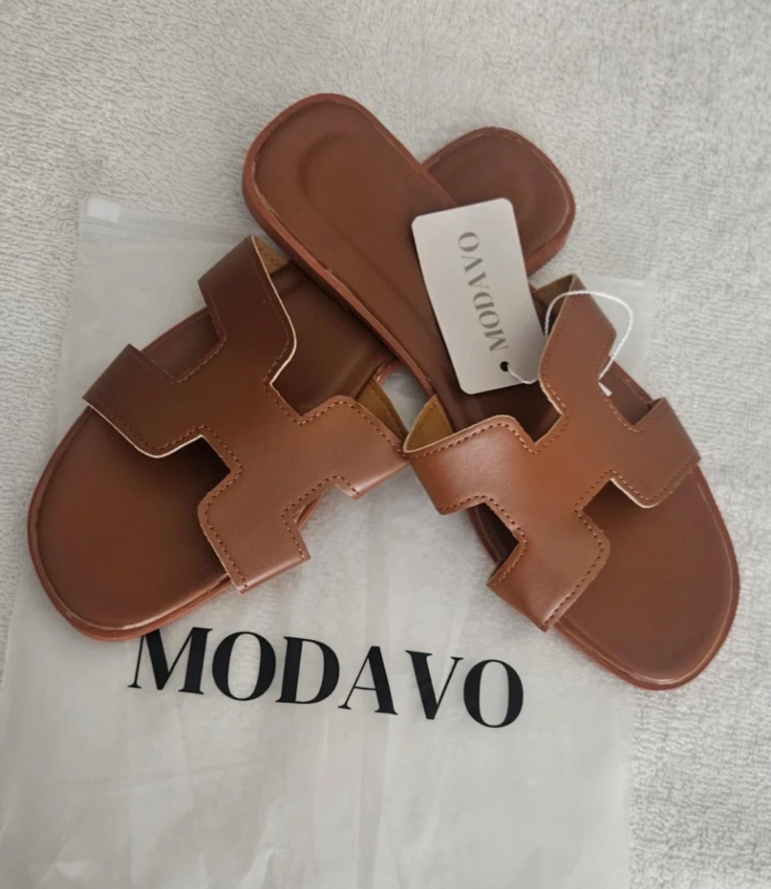 Modavo Brown H-Band Sandals 8 - photo 2