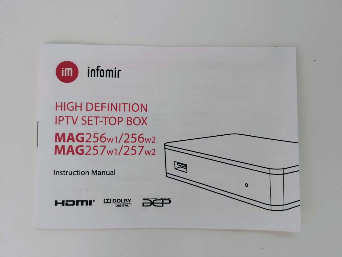 Infomir MAG 256/257 IPTV Set-Top Box with Power Supply - photo 5