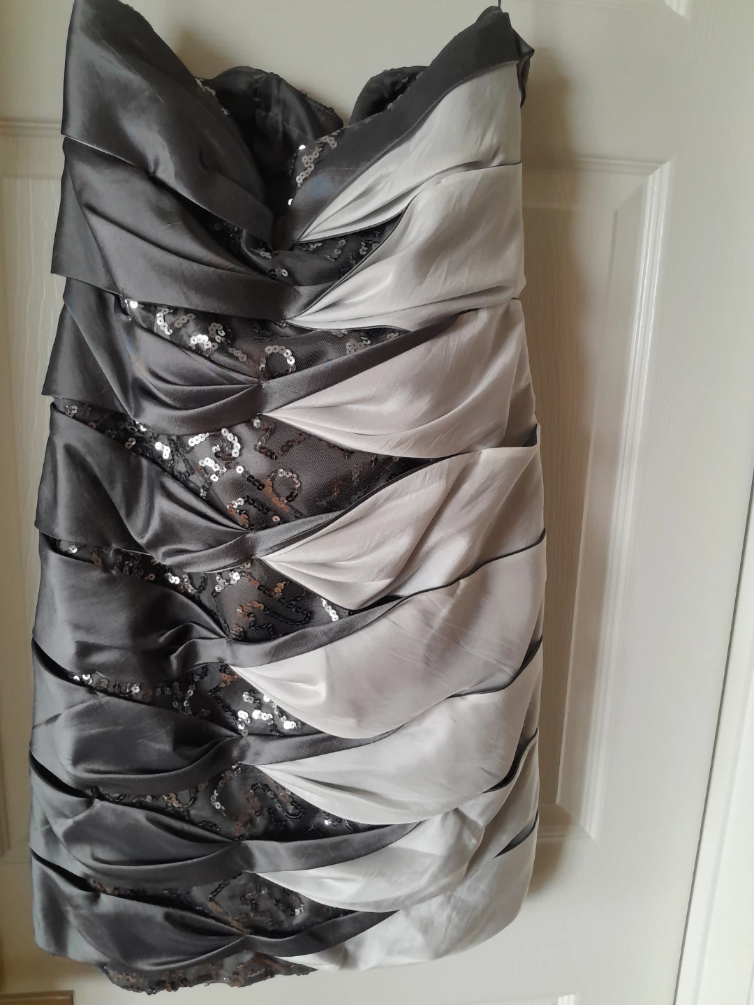Rianna Couture Strapless Dress Size 10