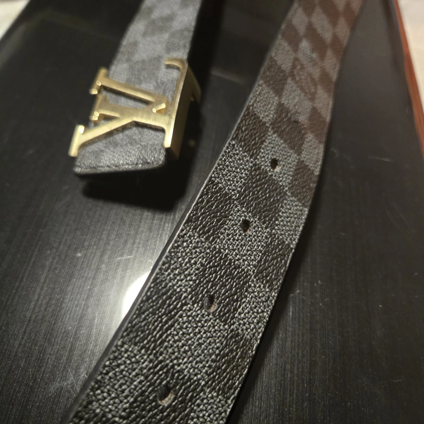 Louis Vuitton Damier Belt 24K - photo 4