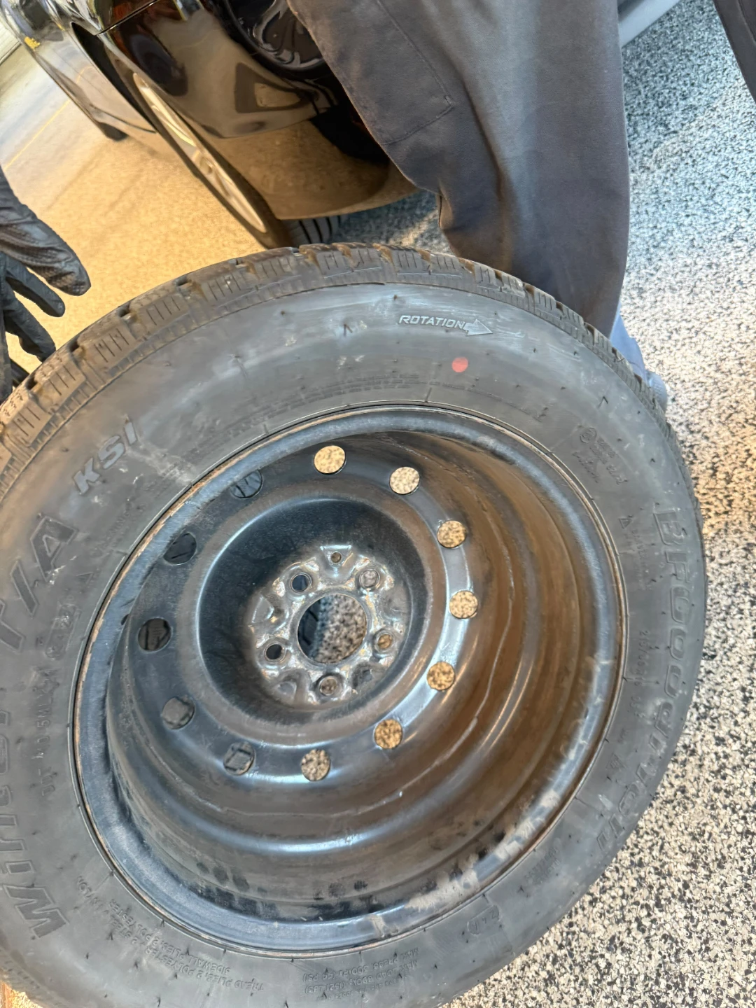 BFGoodrich Winter T/A KSI Winter Tire on Steel Rim - photo 2