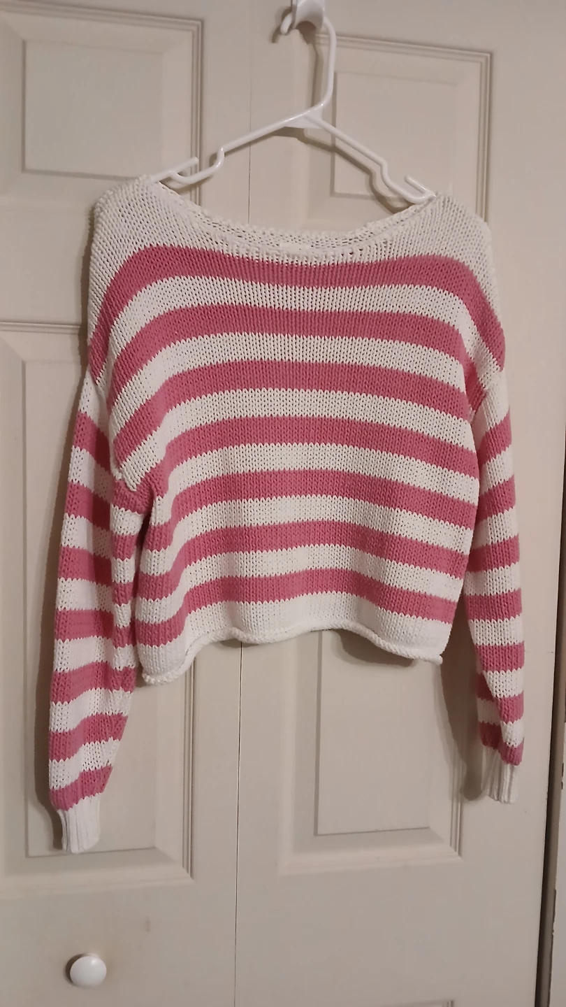 Aerie striped knit long sleeve size extra small XS