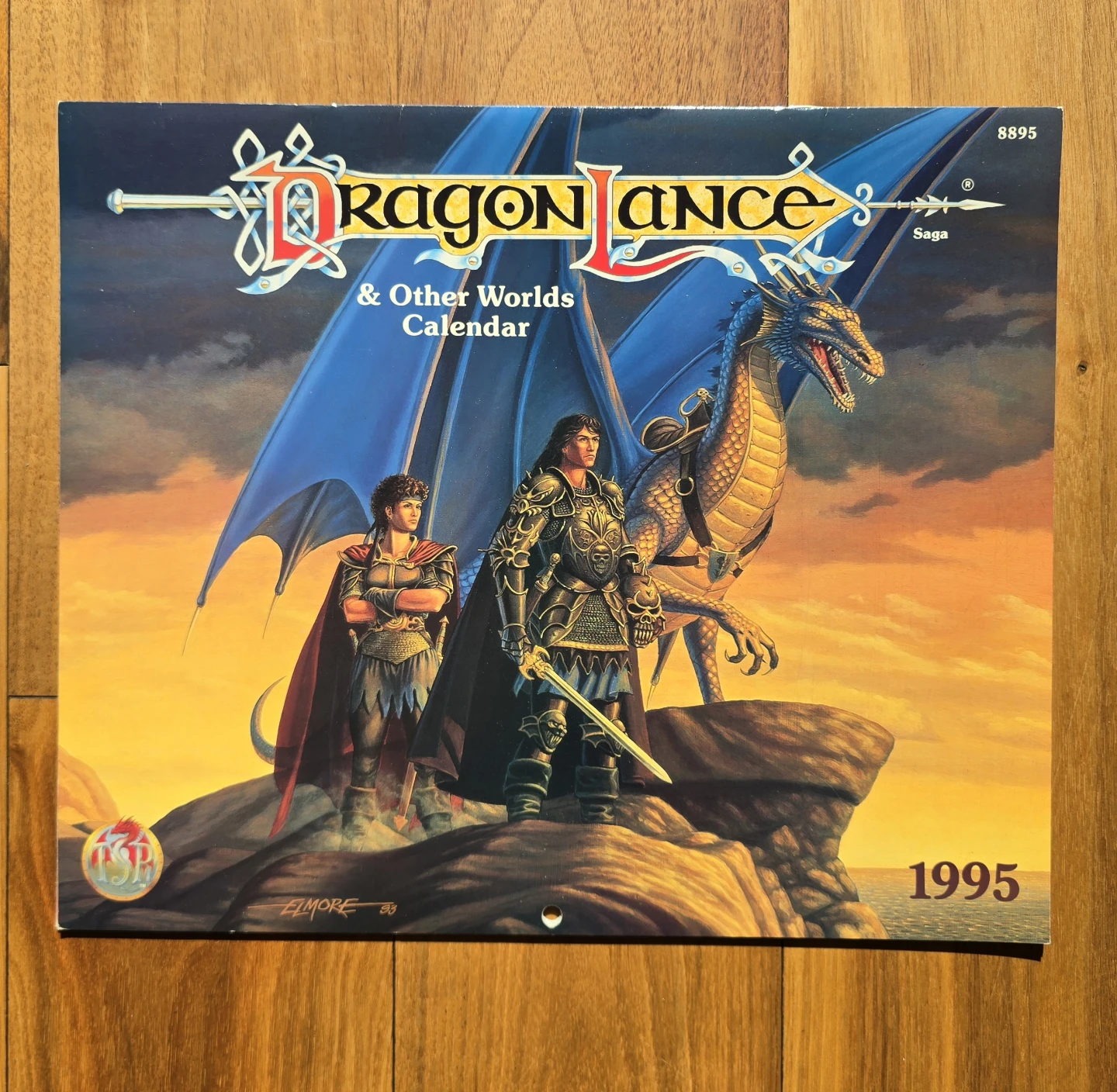 1995 Dragonlance & Other Worlds Calendar