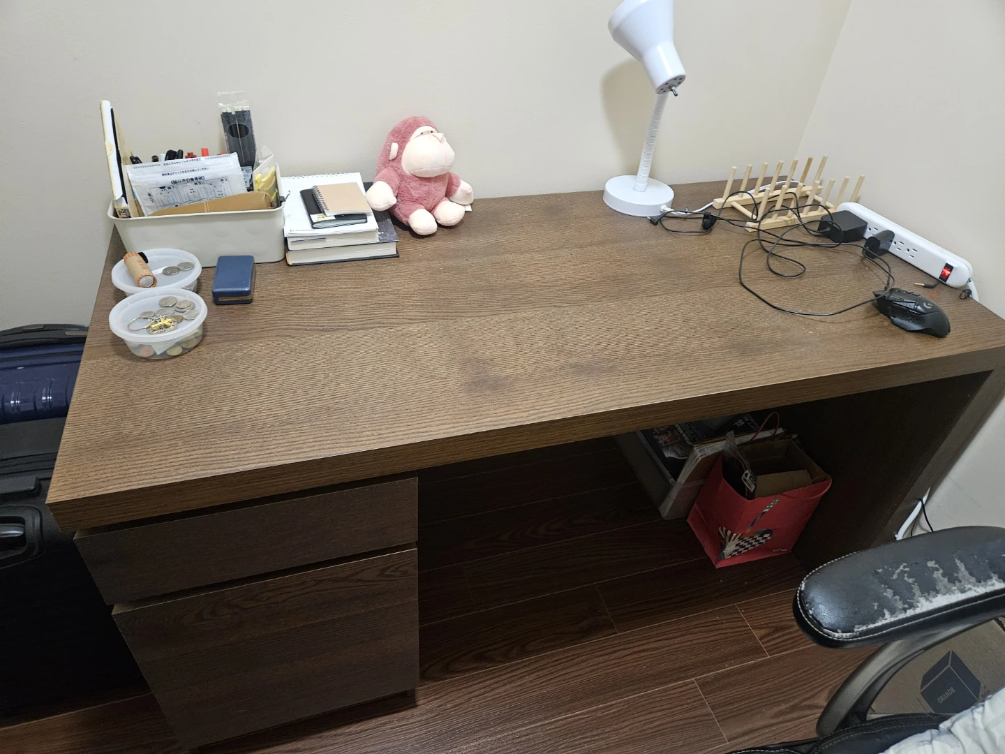 IKEA MALM Desk, Brown - photo 3
