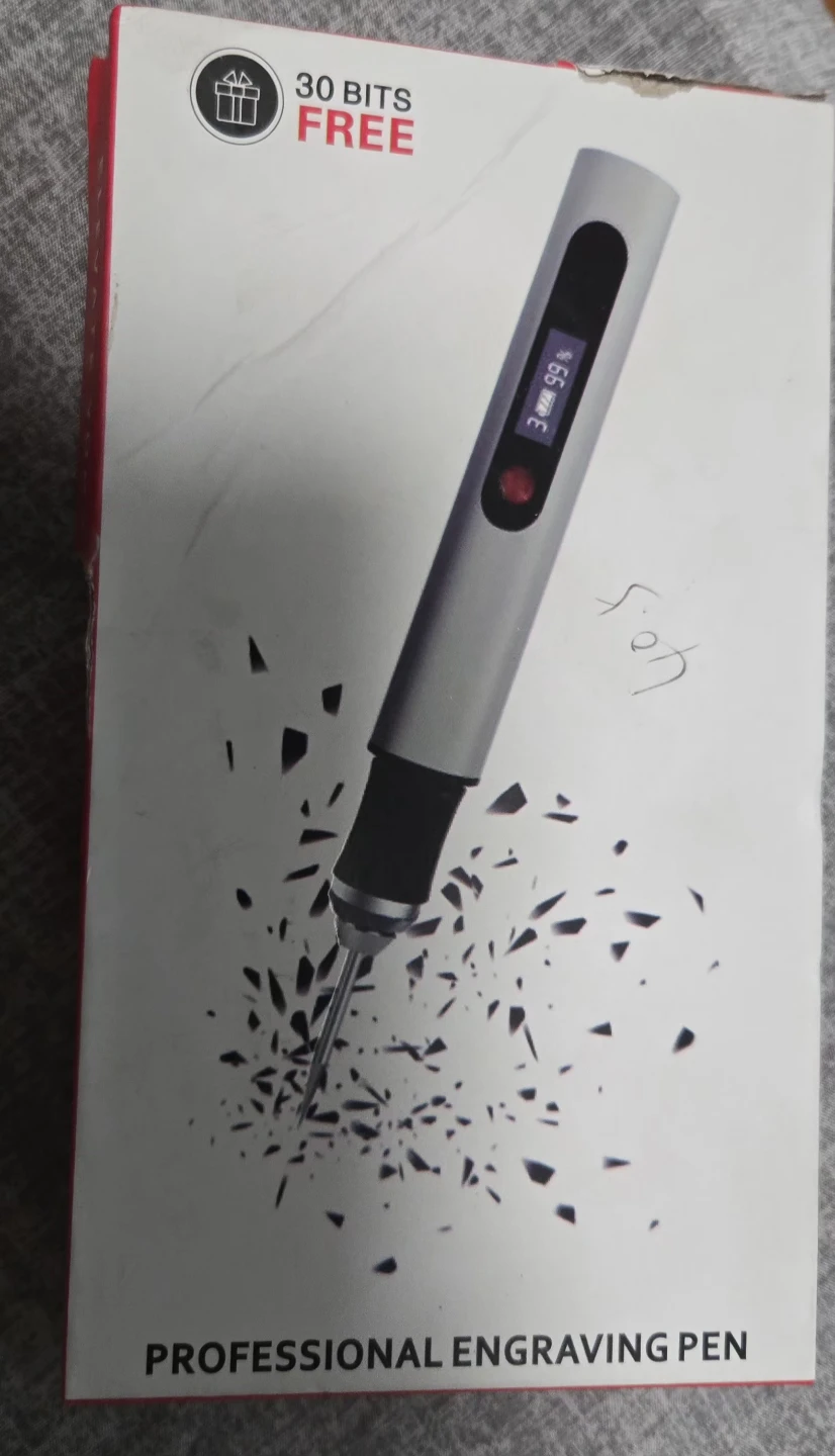 Professional Engraving Pen with 30 Bits