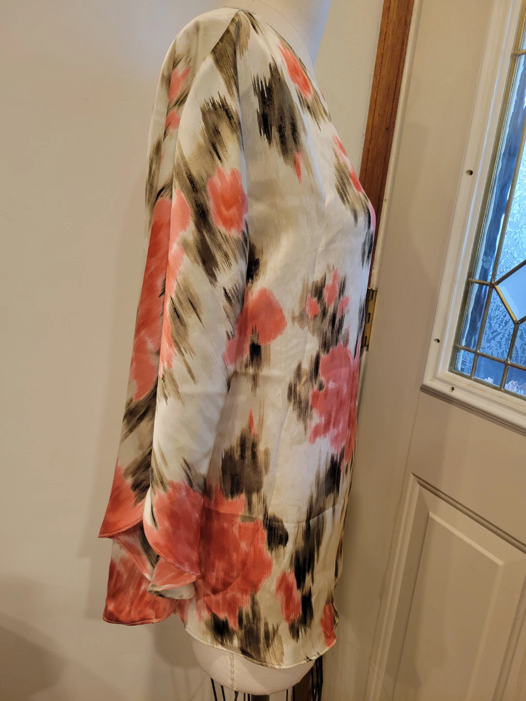 Floral Print Polyester Tunic - photo 2