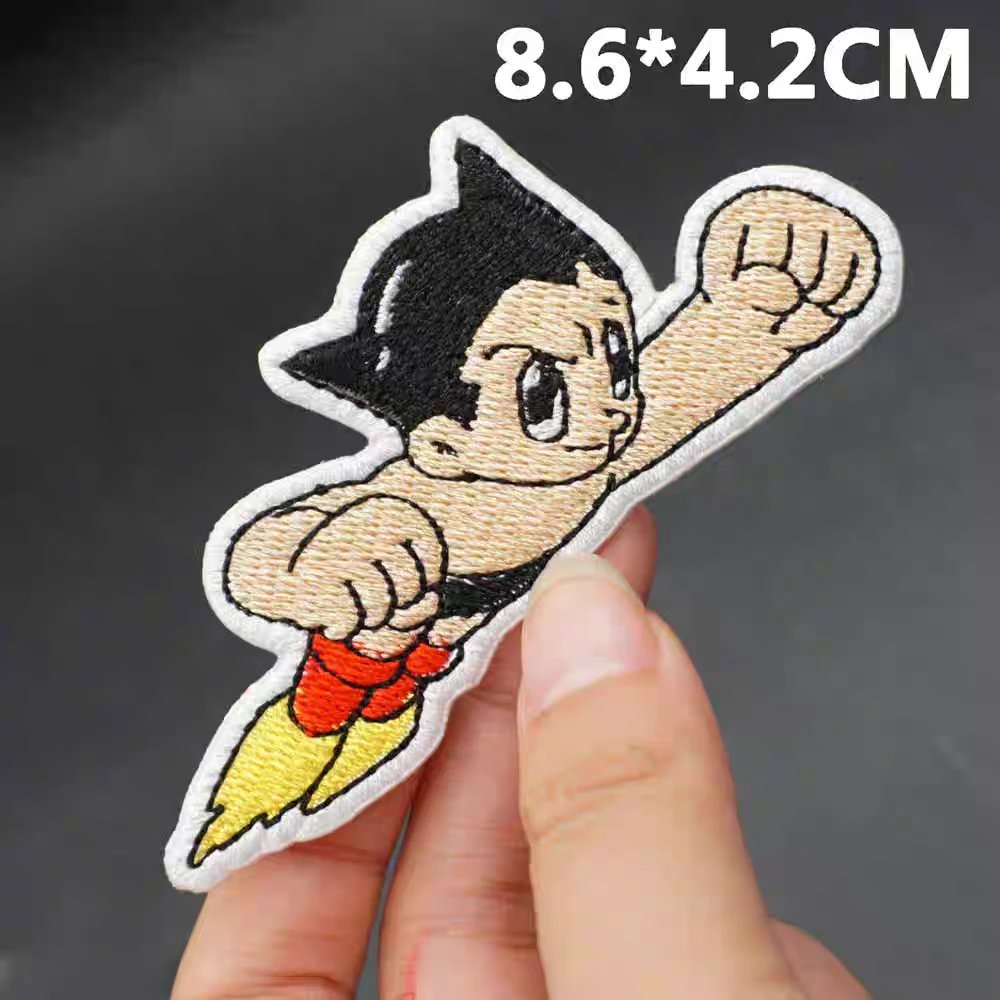 New Astro Boy Embroidered Iron-On Patches