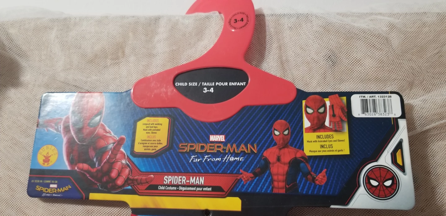Kids Spiderman Halloween costume - age 3 to 4 - photo 2