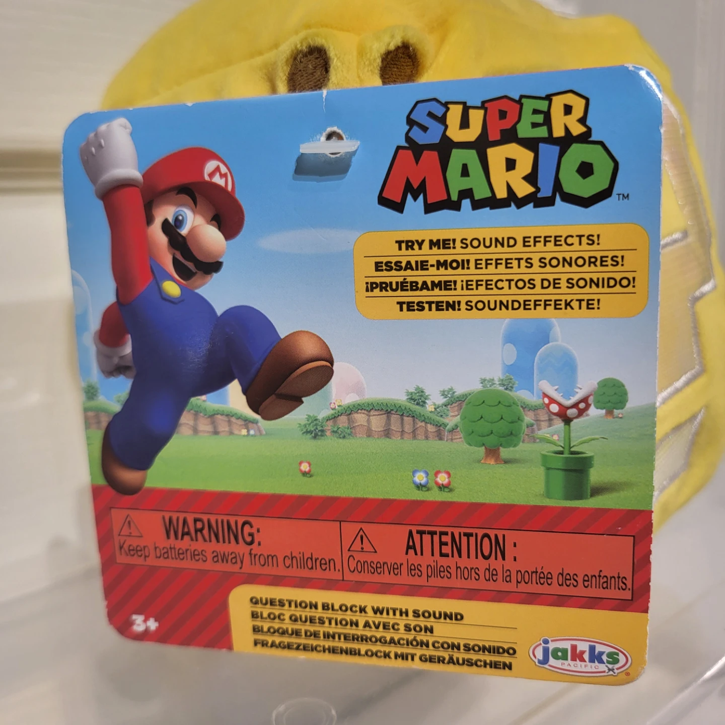 Jakks Pacific Super Mario Question Block Plush - photo 2
