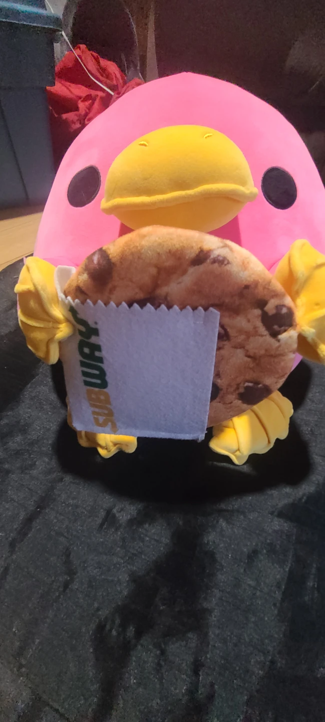 Subway Cookie Duck Plushie - photo 2