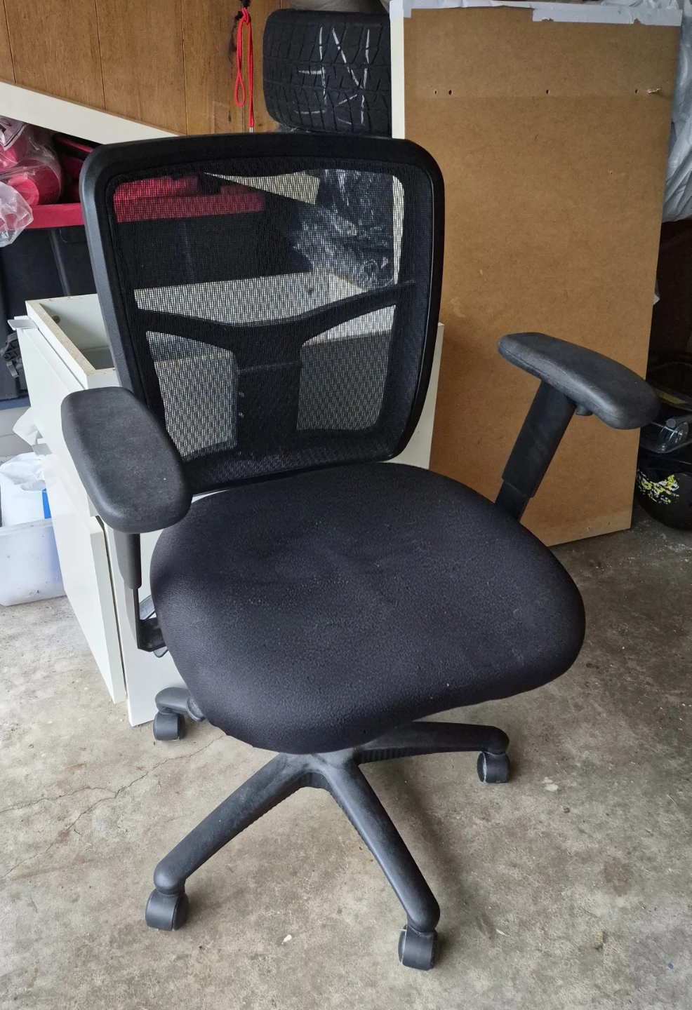 Black Office Mesh Chair