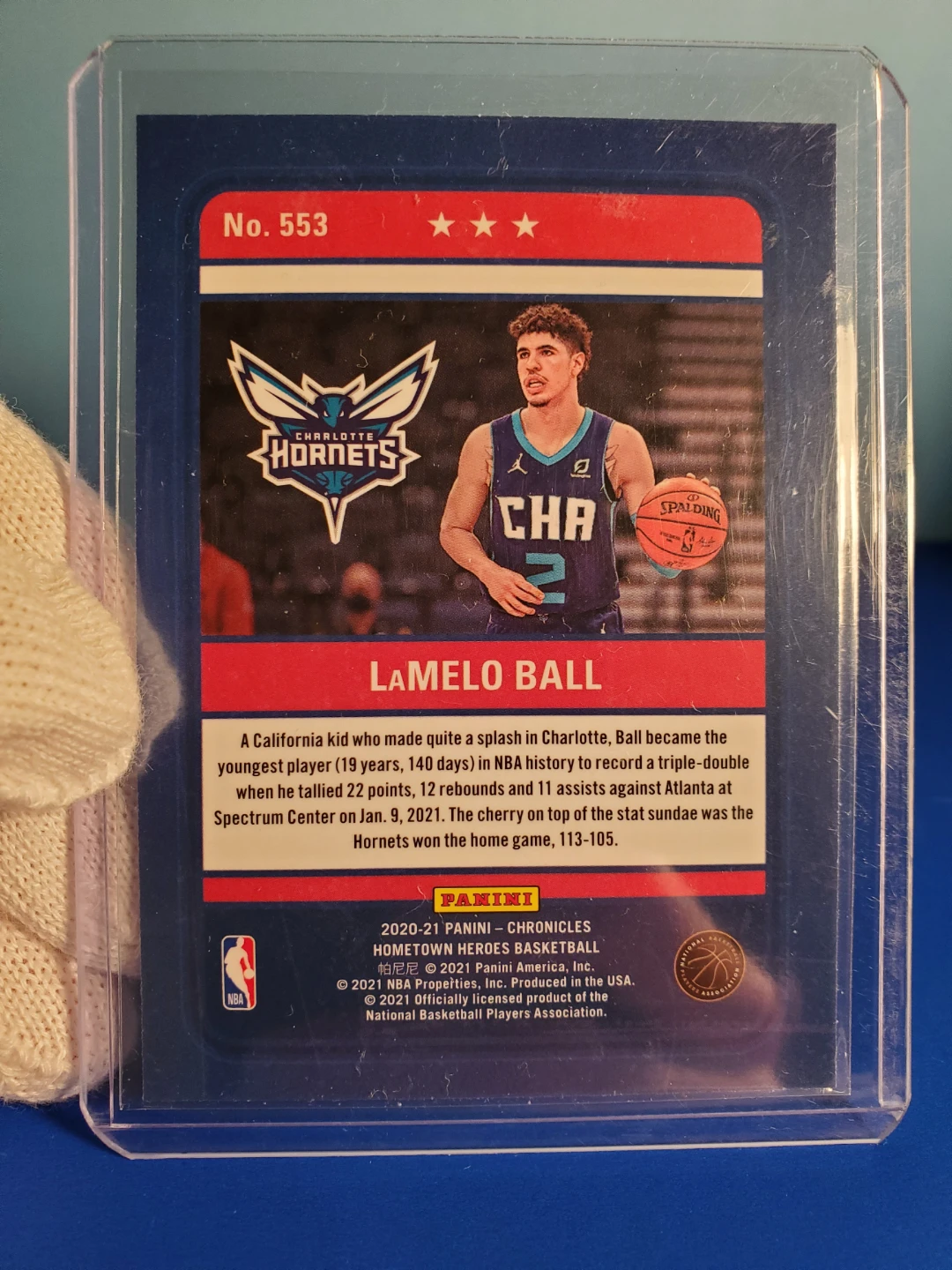 LaMelo Ball rookie card - photo 2