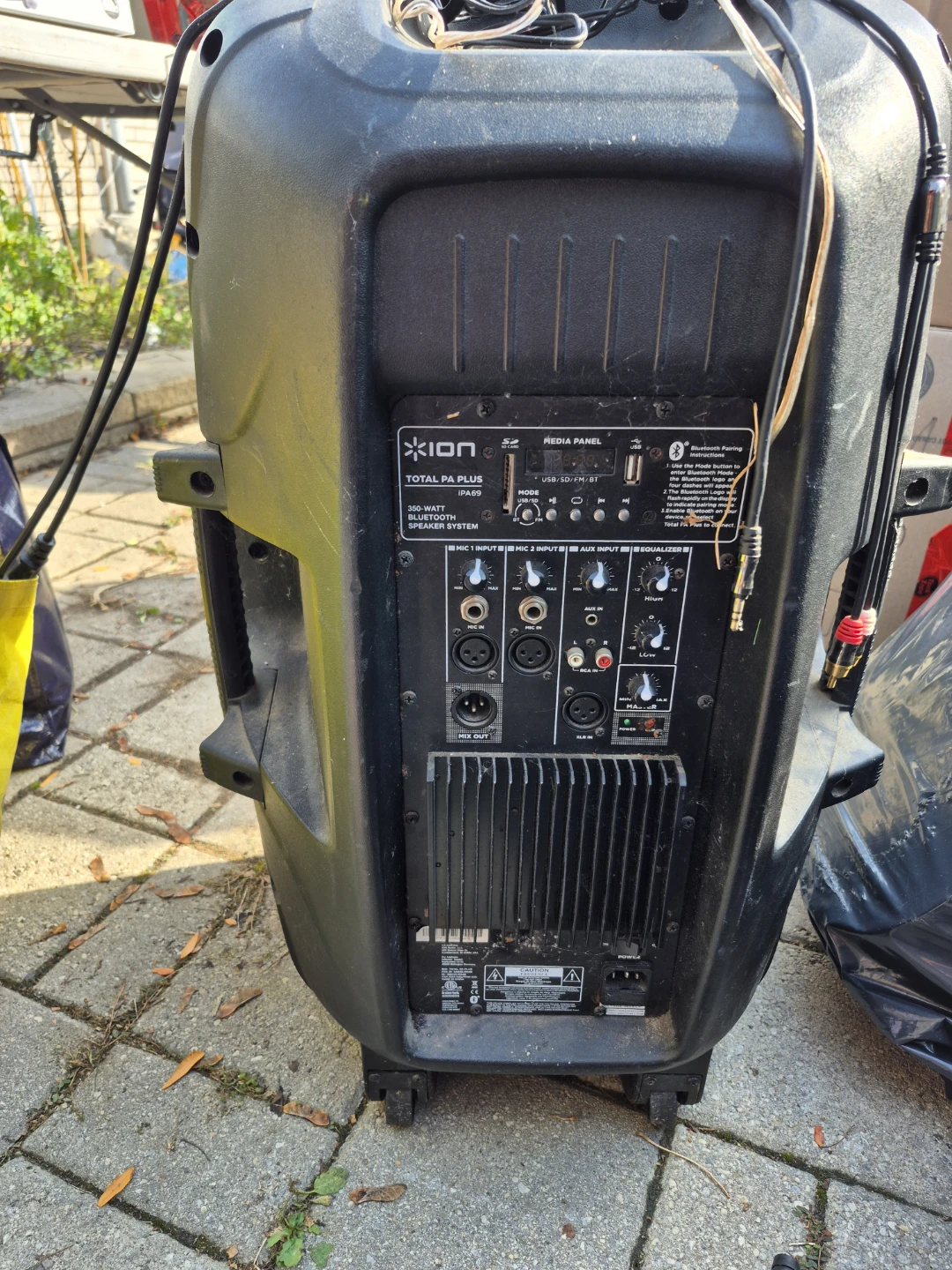 ION Total PA Plus Bluetooth Speaker System - photo 2