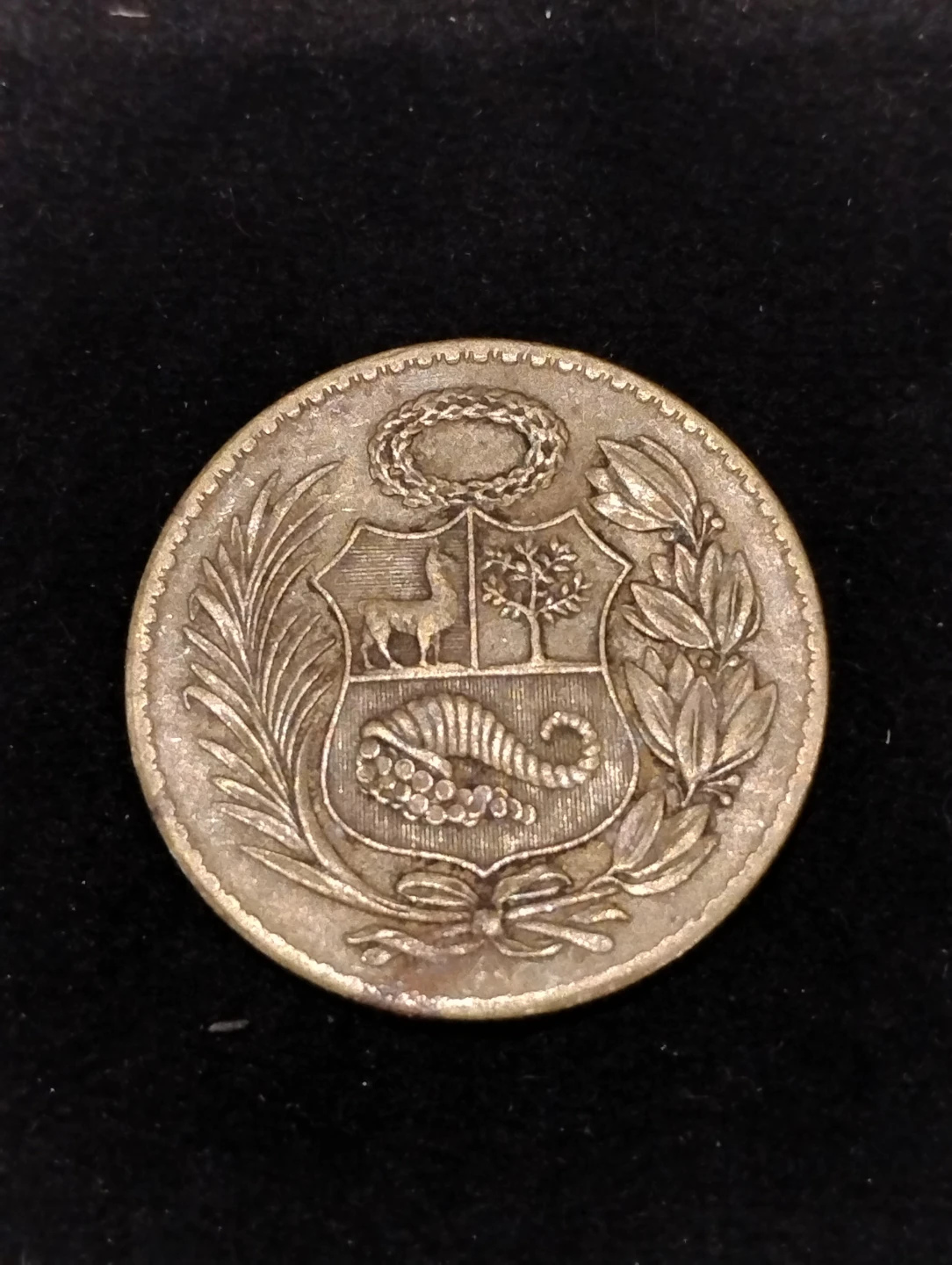 1958 Peruvian 1/2 Sol de Oro Coin