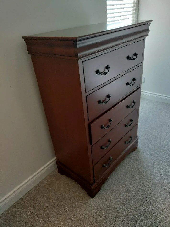 5-Drawer Solid Wood Dresser - photo 2