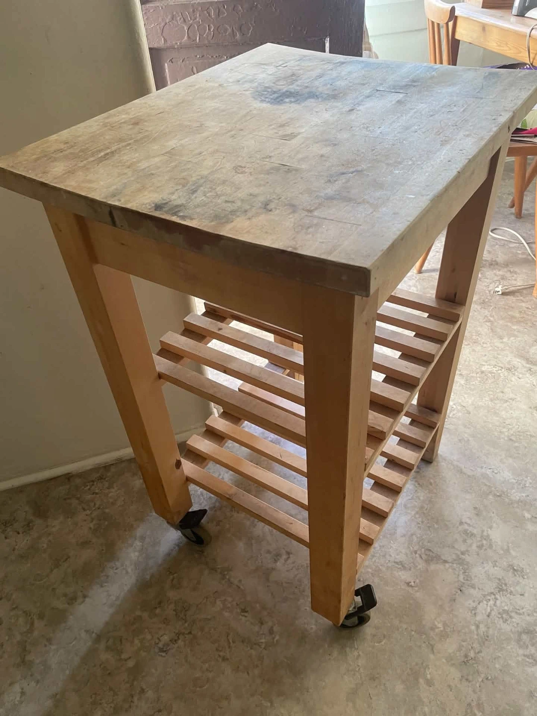 Solid Wood Kitchen Island Cart from Ikea - photo 2