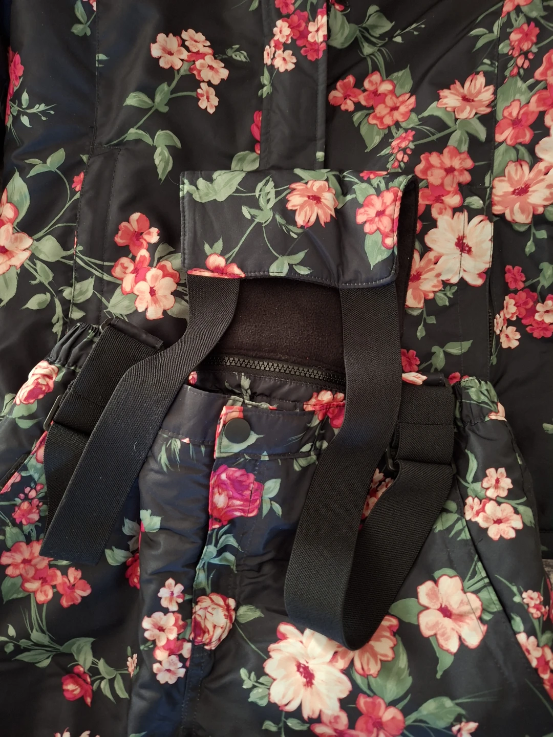Floral Winter Snow Suit Set - photo 2
