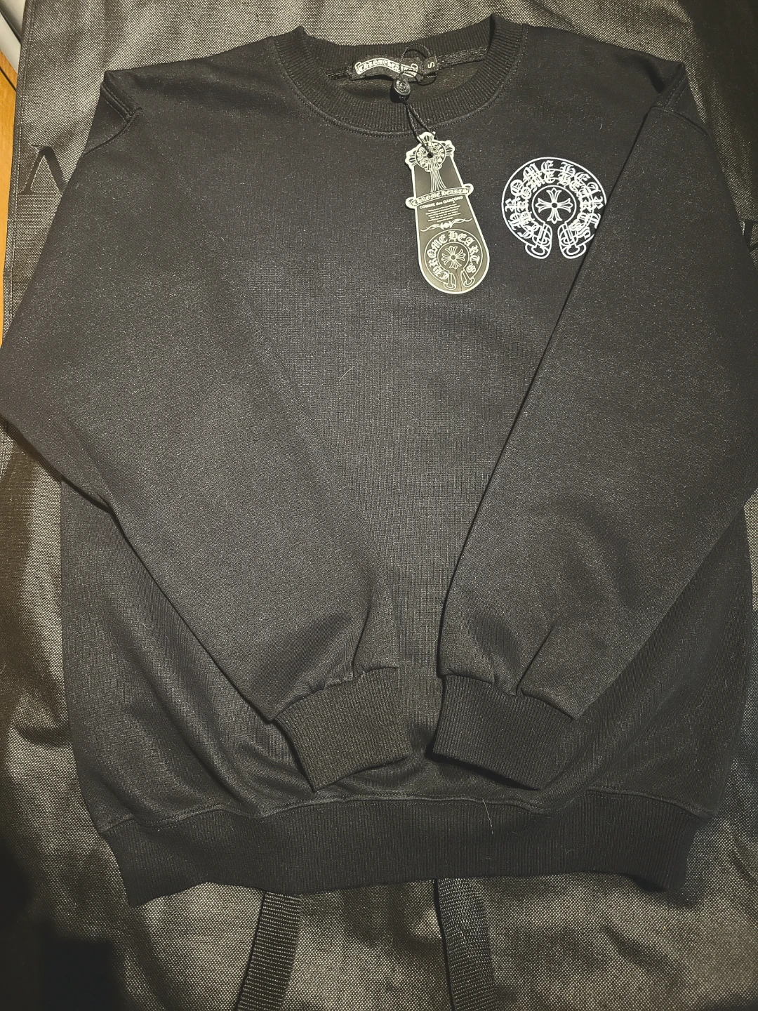 Chrome Hearts Crewneck Sweatshirt Black - photo 2