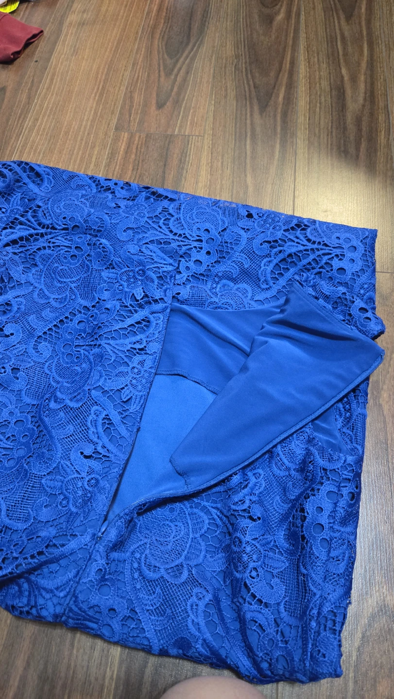 Lauren Ralph Lauren Royal Blue Lace Dress - photo 5