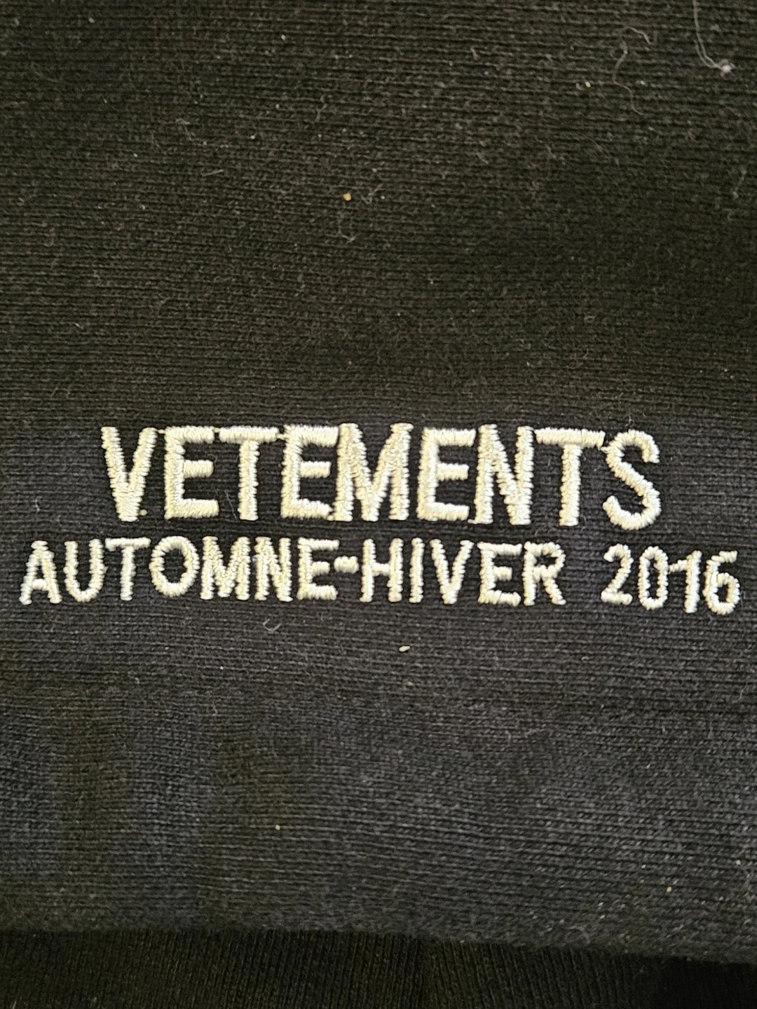Vetements 2016 OG Metal Logo Men's Hoodie - photo 3