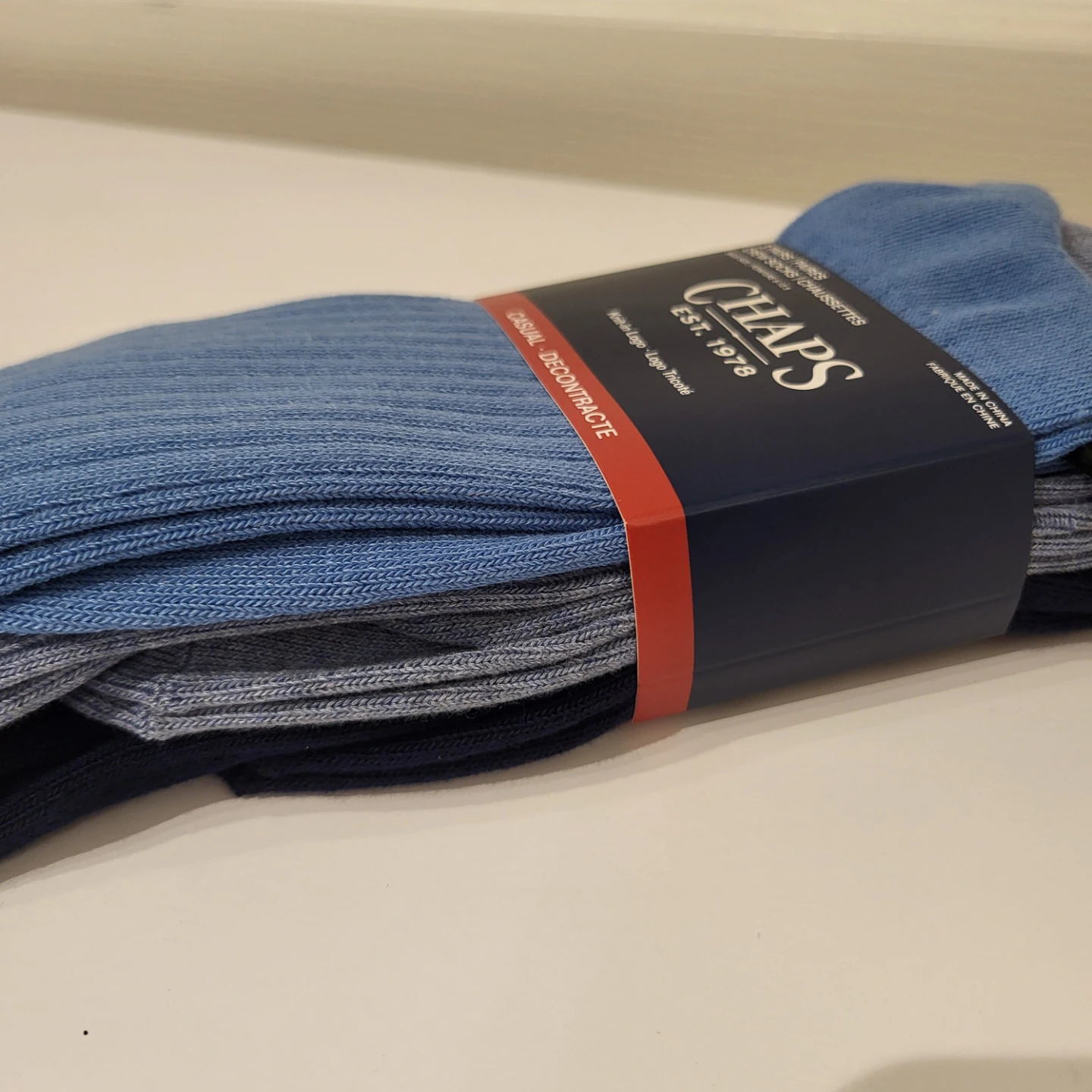 Men's Chaps Crew Socks 3 Pairs - photo 3