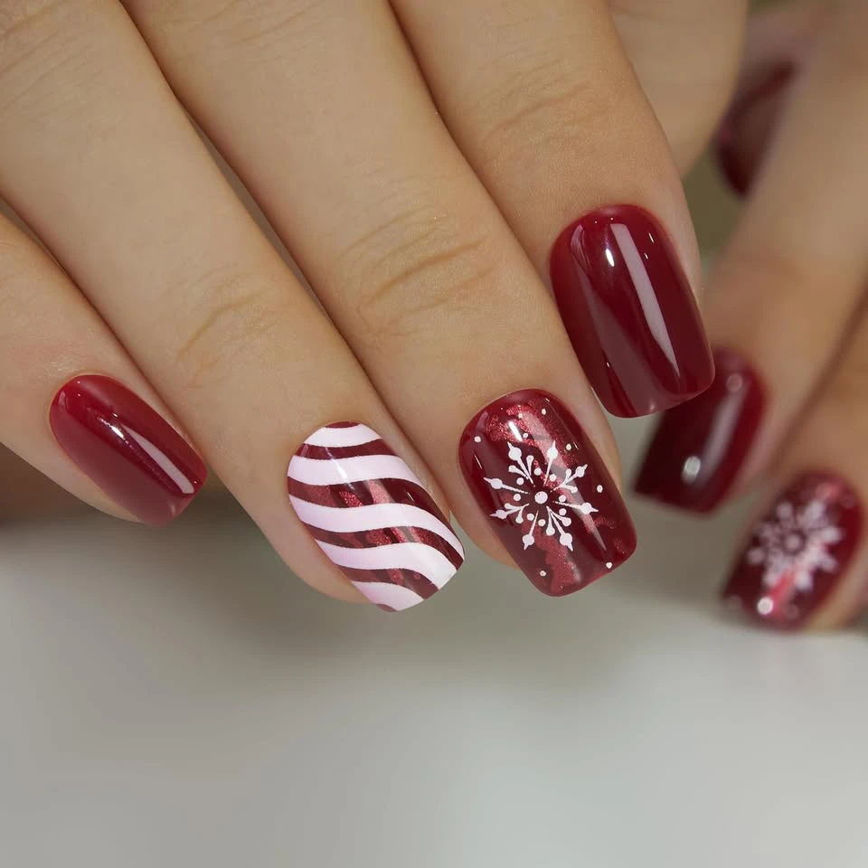 CurvLife Gel Press On Nails Christmas Set - photo 2
