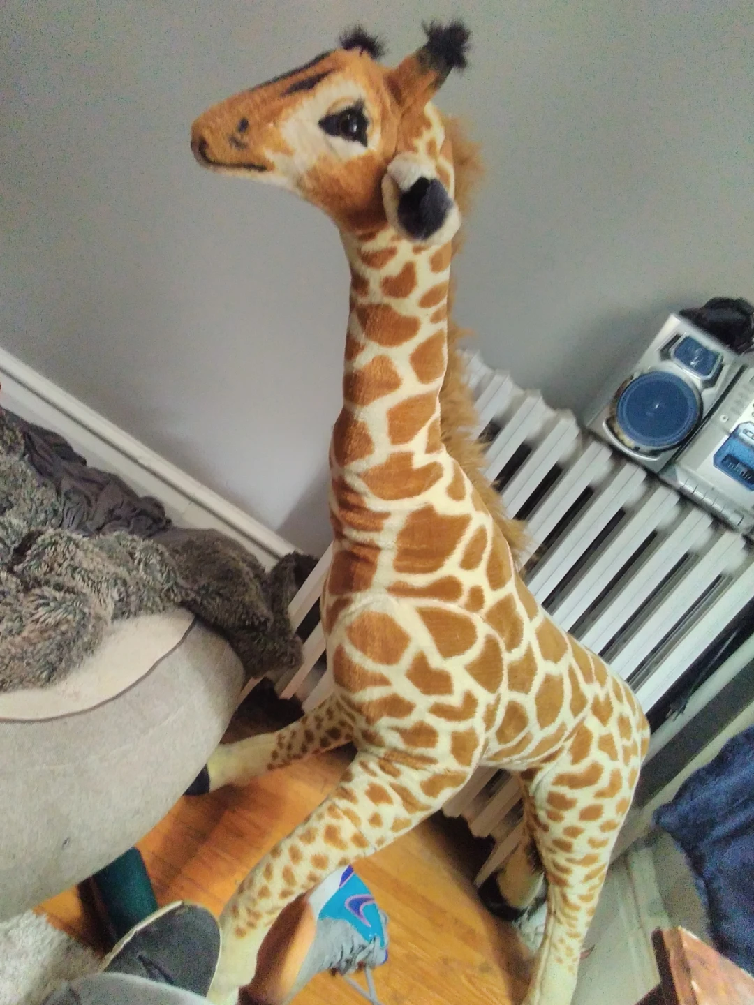Large Plush Giraffe Toy