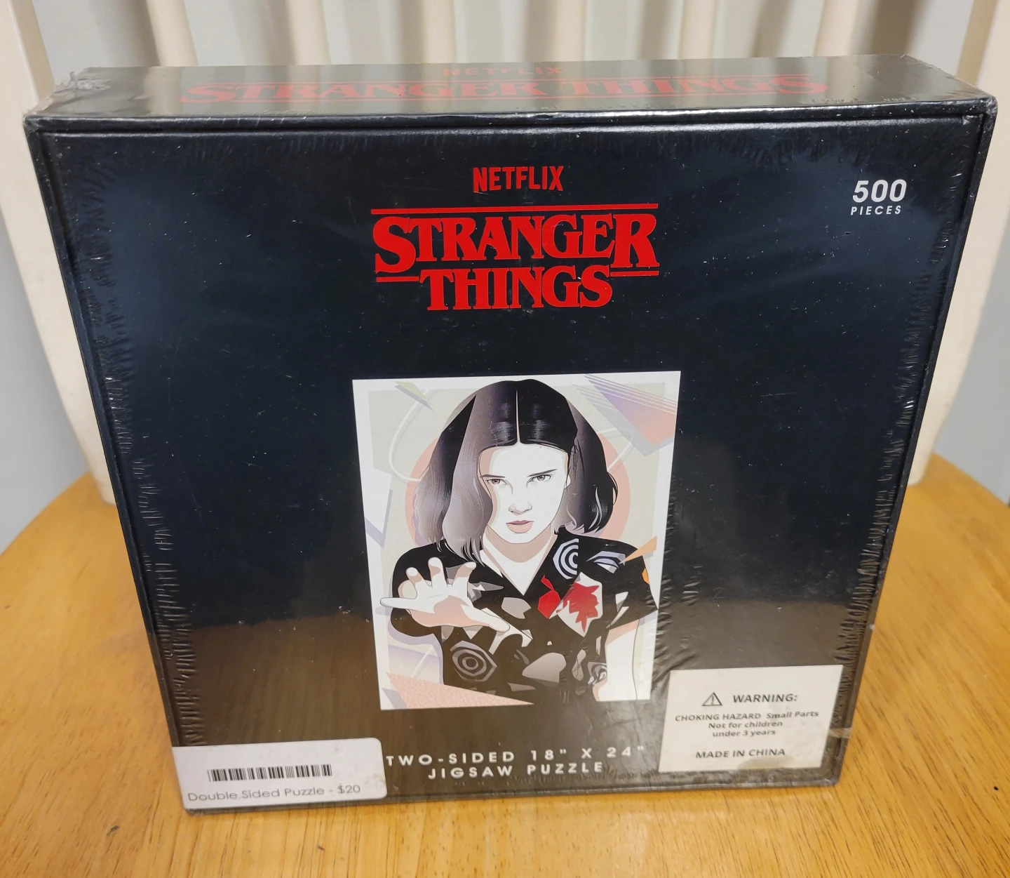Netflix Stranger Things 18"x24" Jigsaw Puzzle 500pc 2 Sided - photo 2