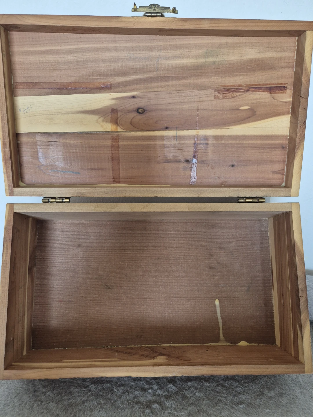 Carved Wooden Keepsake Box - photo 5