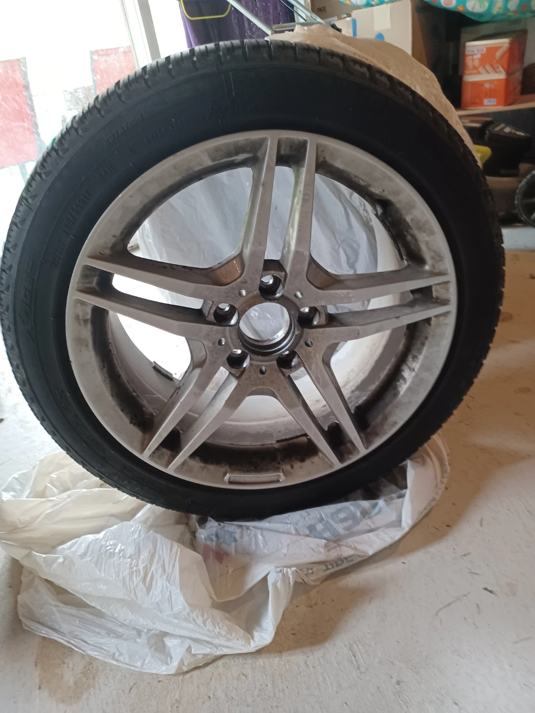 Michelin X-Ice Xi3 225/45R17 Winter Tires + Rims - photo 3