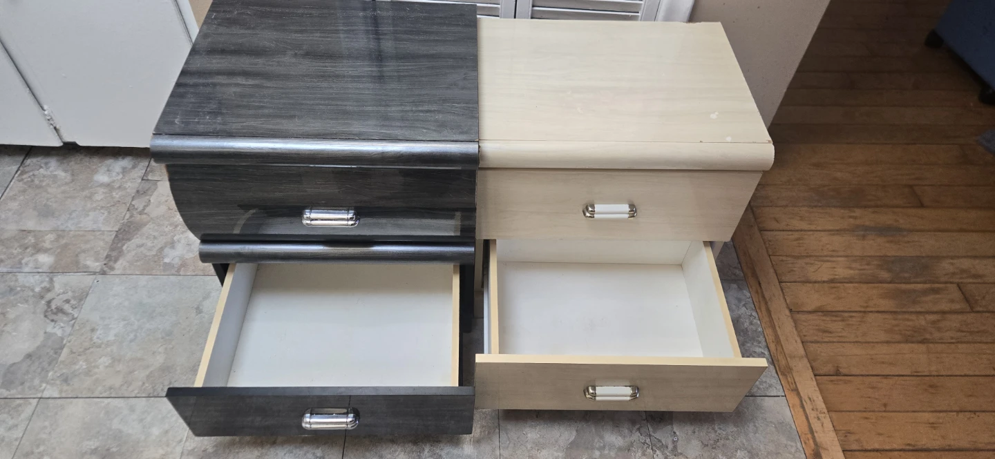 Side Tables With 2 Drawers. - photo 2
