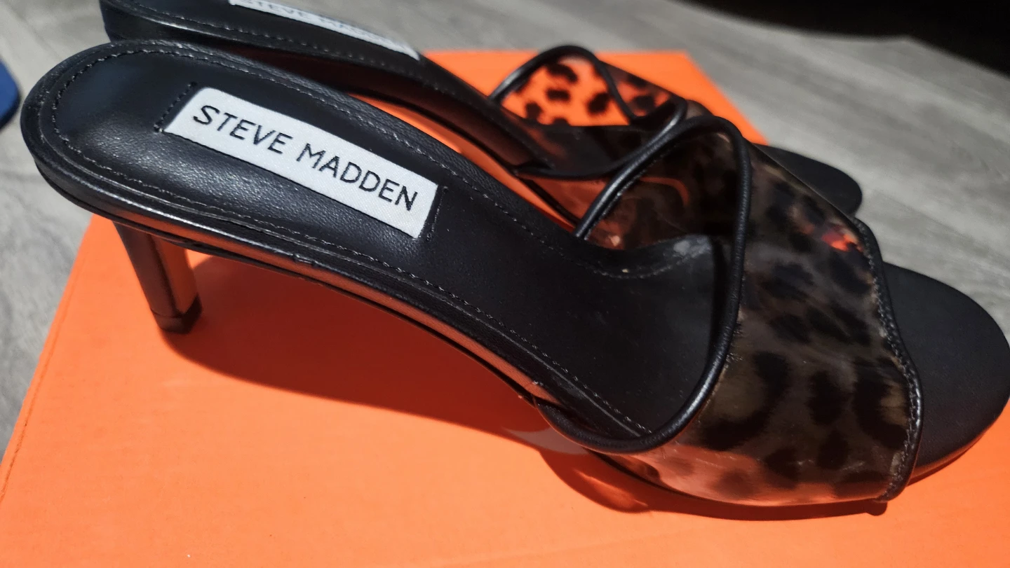 Steve Madden Leopard Print Heeled Mules - photo 3