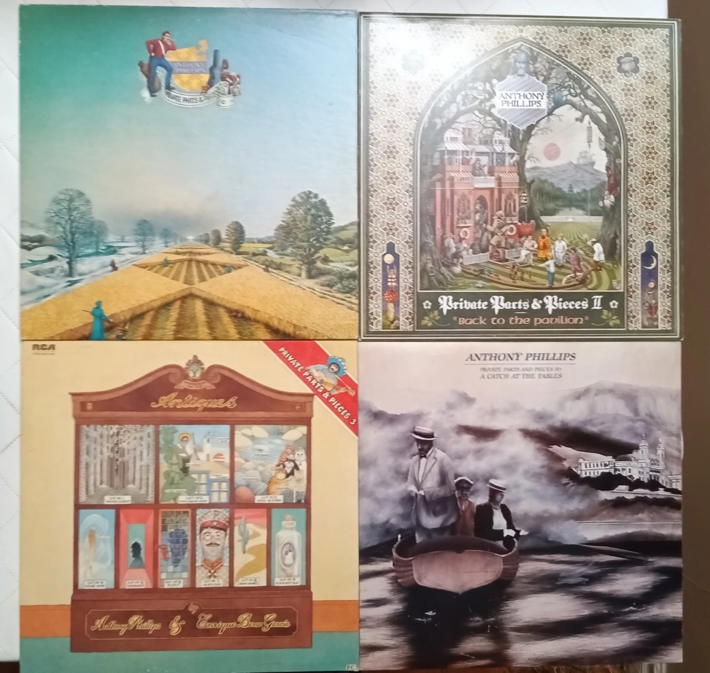 Anthony Phillips Vinyl Record Collection (4 Albums)