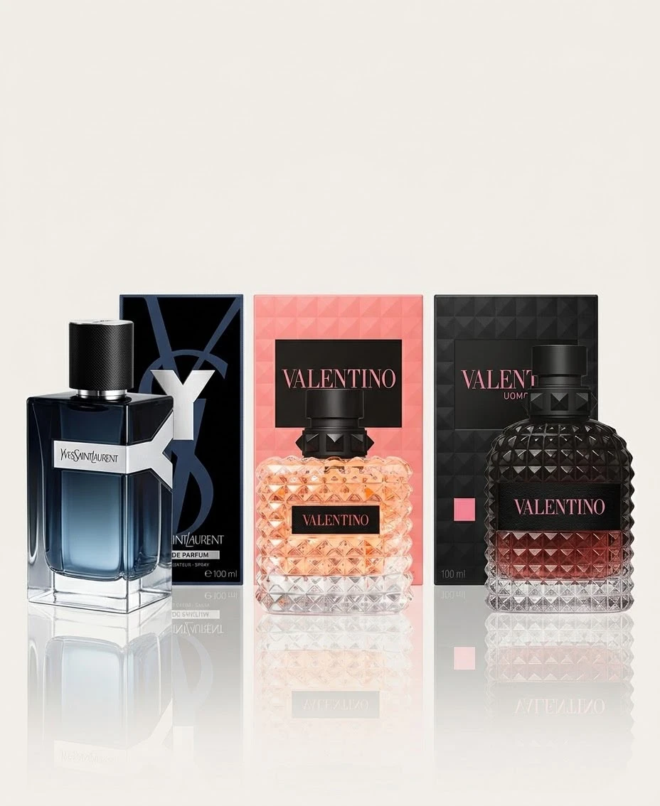 Selection of Luxury Designer Perfumes