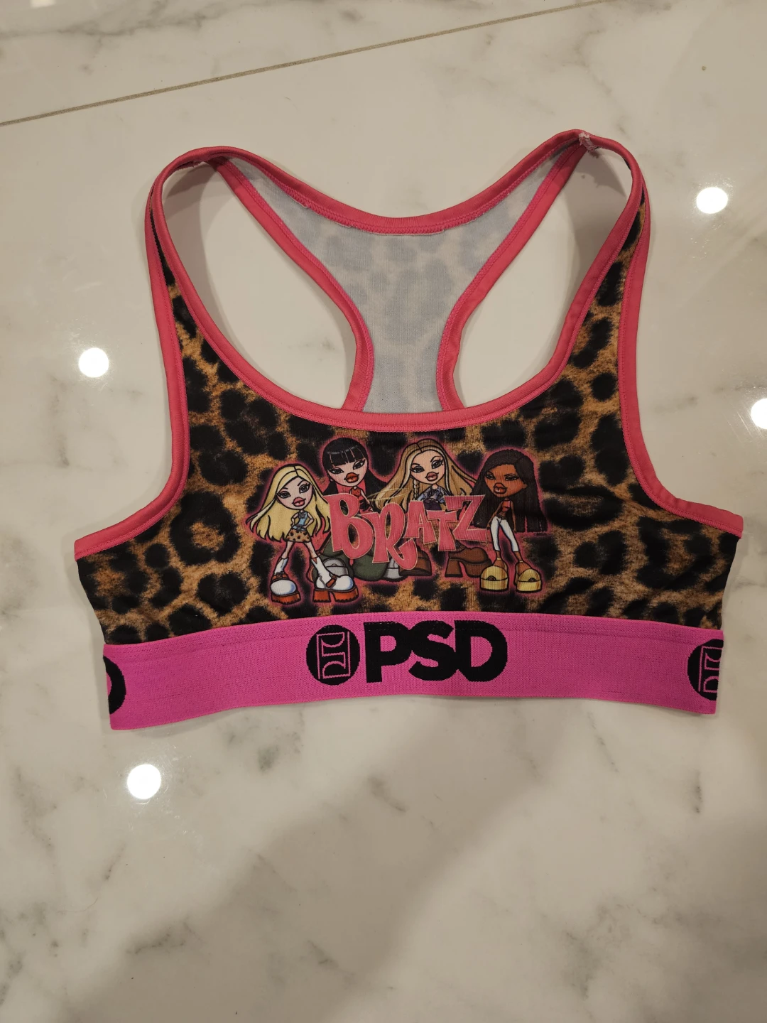 PSD x Bratz Sports Bra - Leopard Print - XS