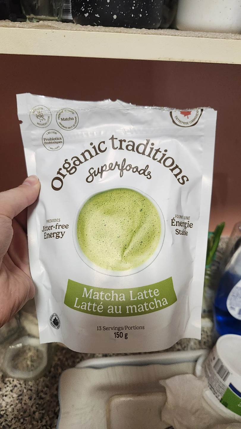 Matcha latte powder