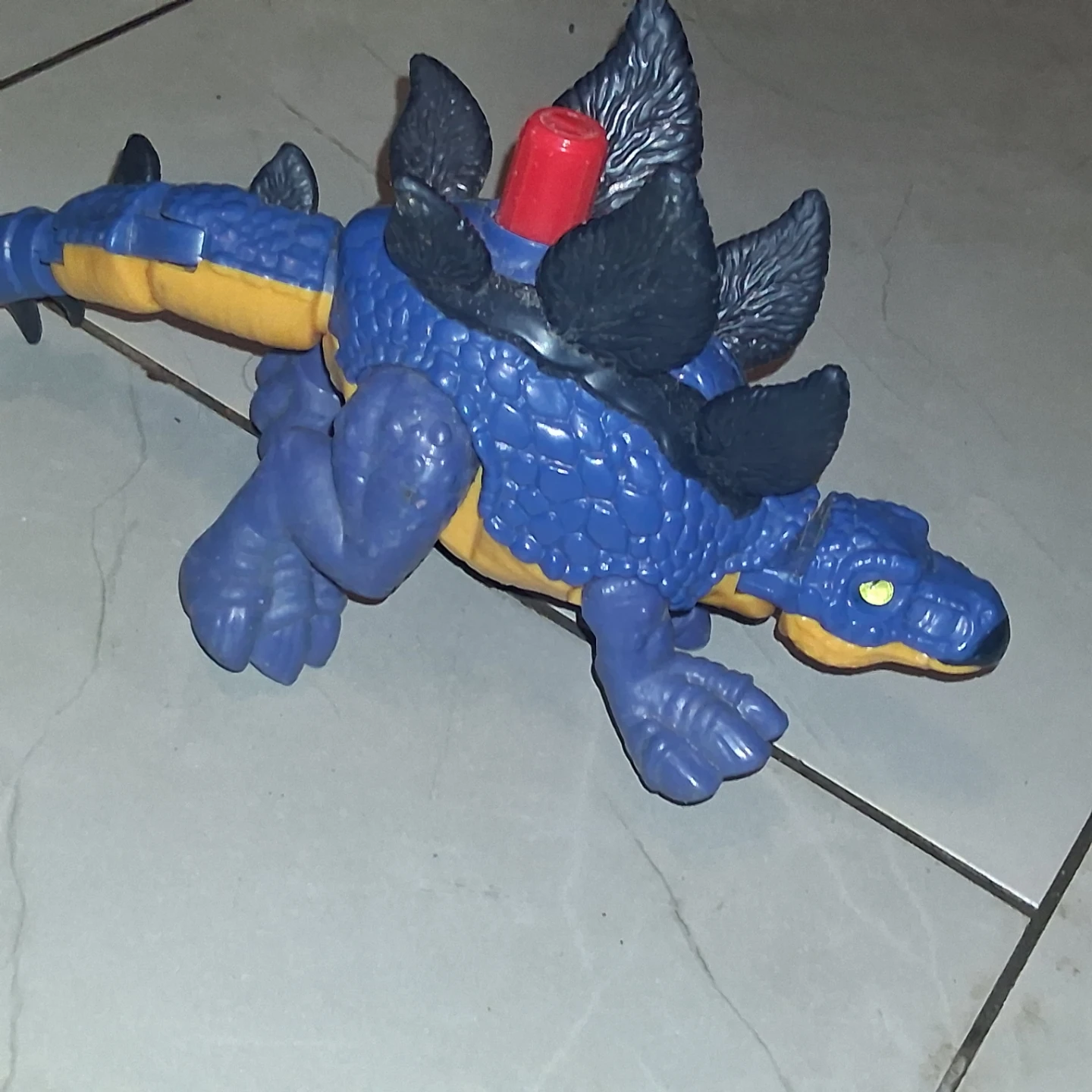 Blue Dinosaur Toy Figure
