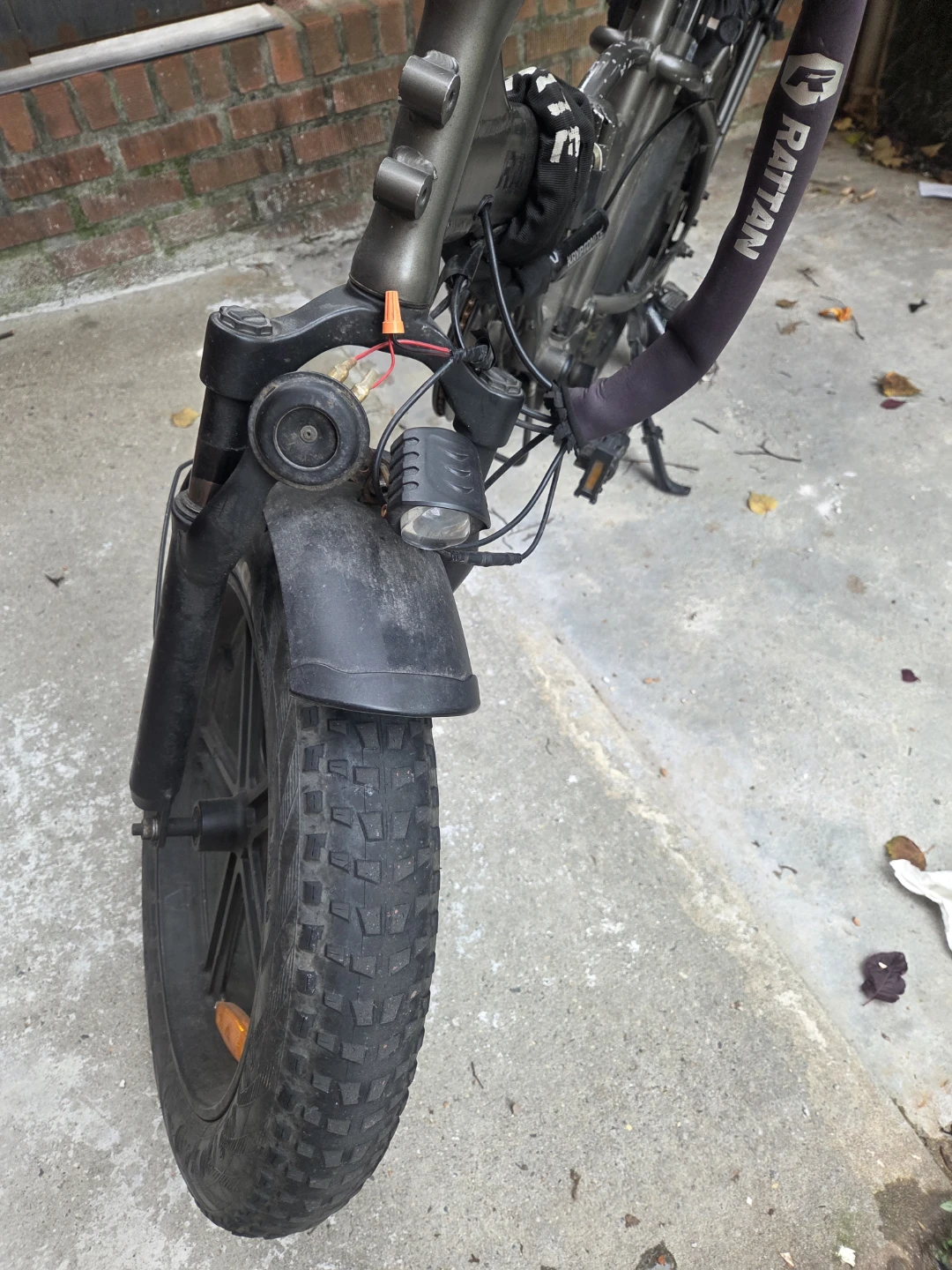 Rattan Folding Electric Bike - photo 2