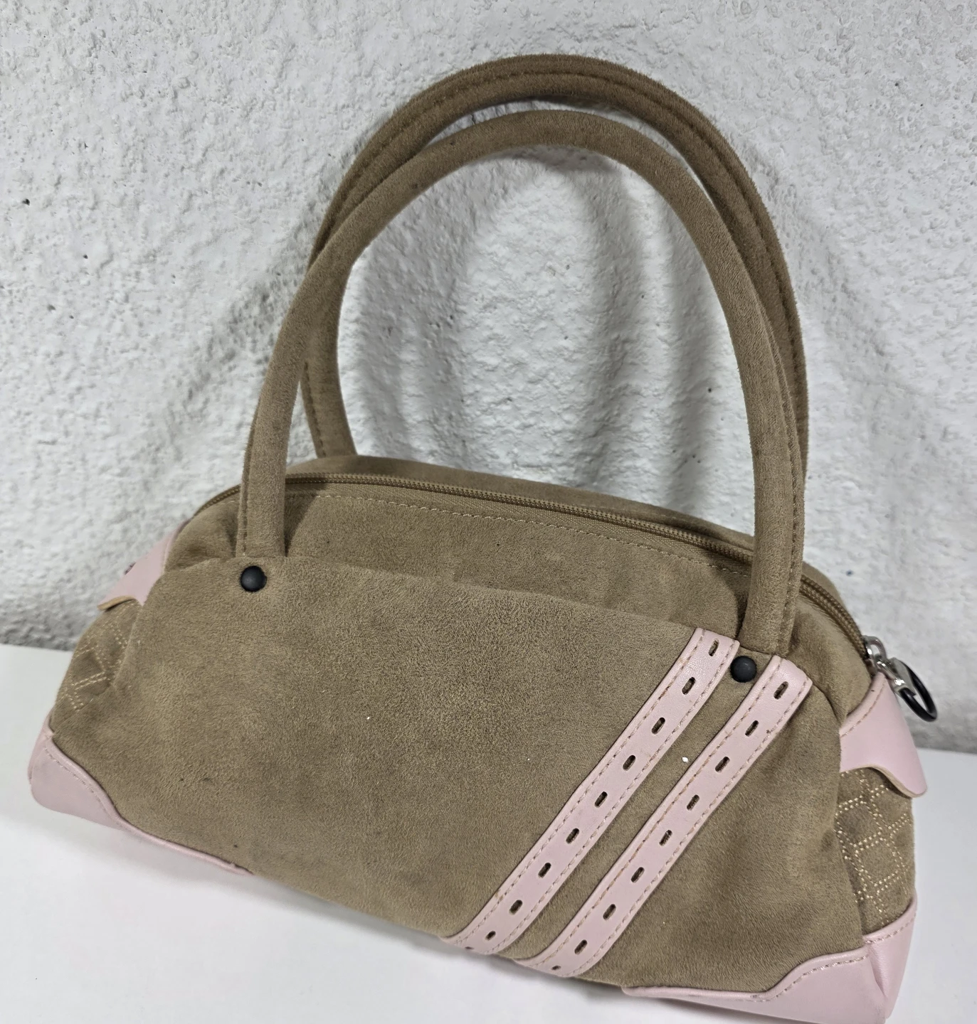 ALDO Suede and Pink Handbag - photo 2