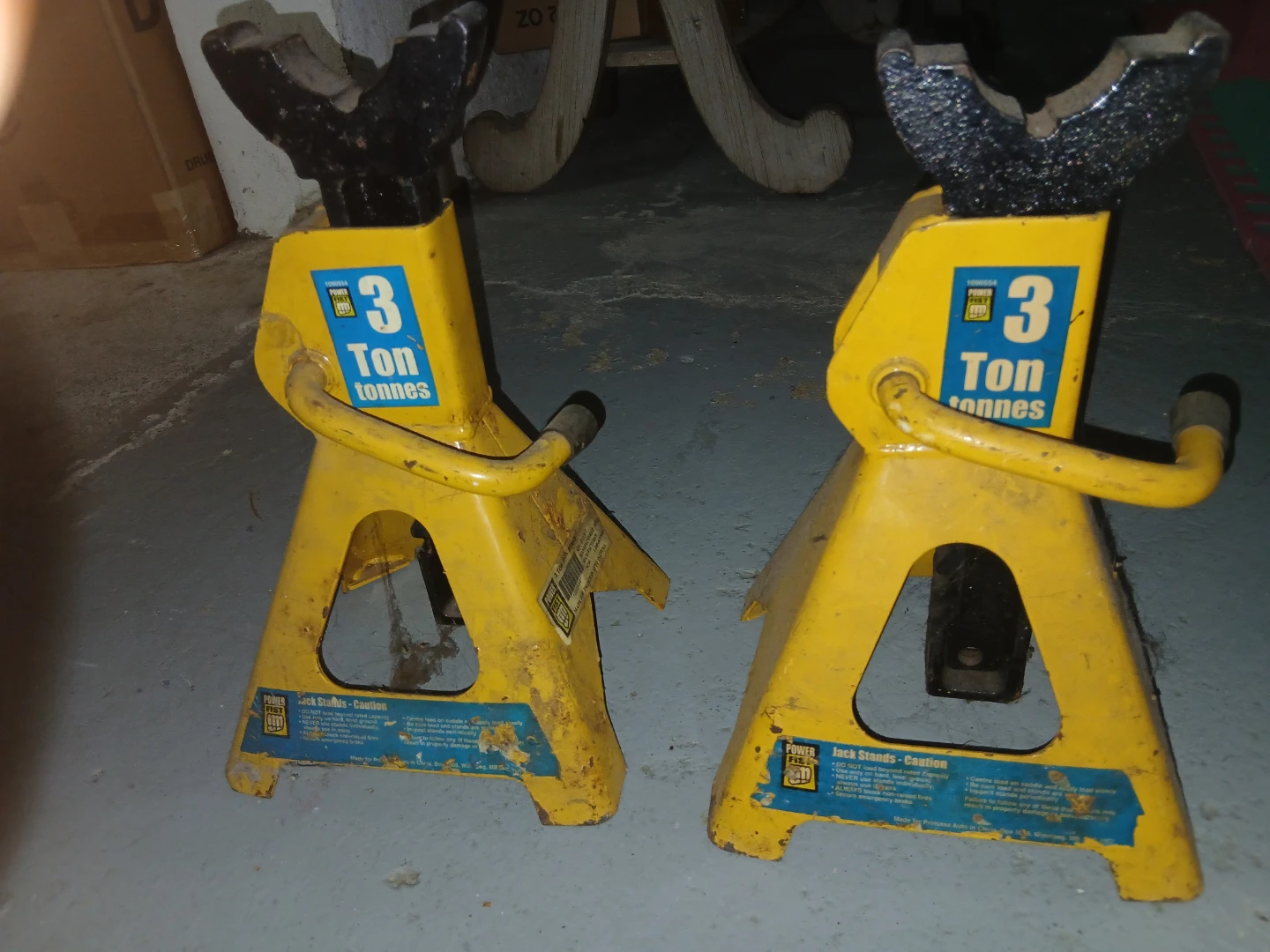 Powerfist 3 Ton Jack Stands - photo 2