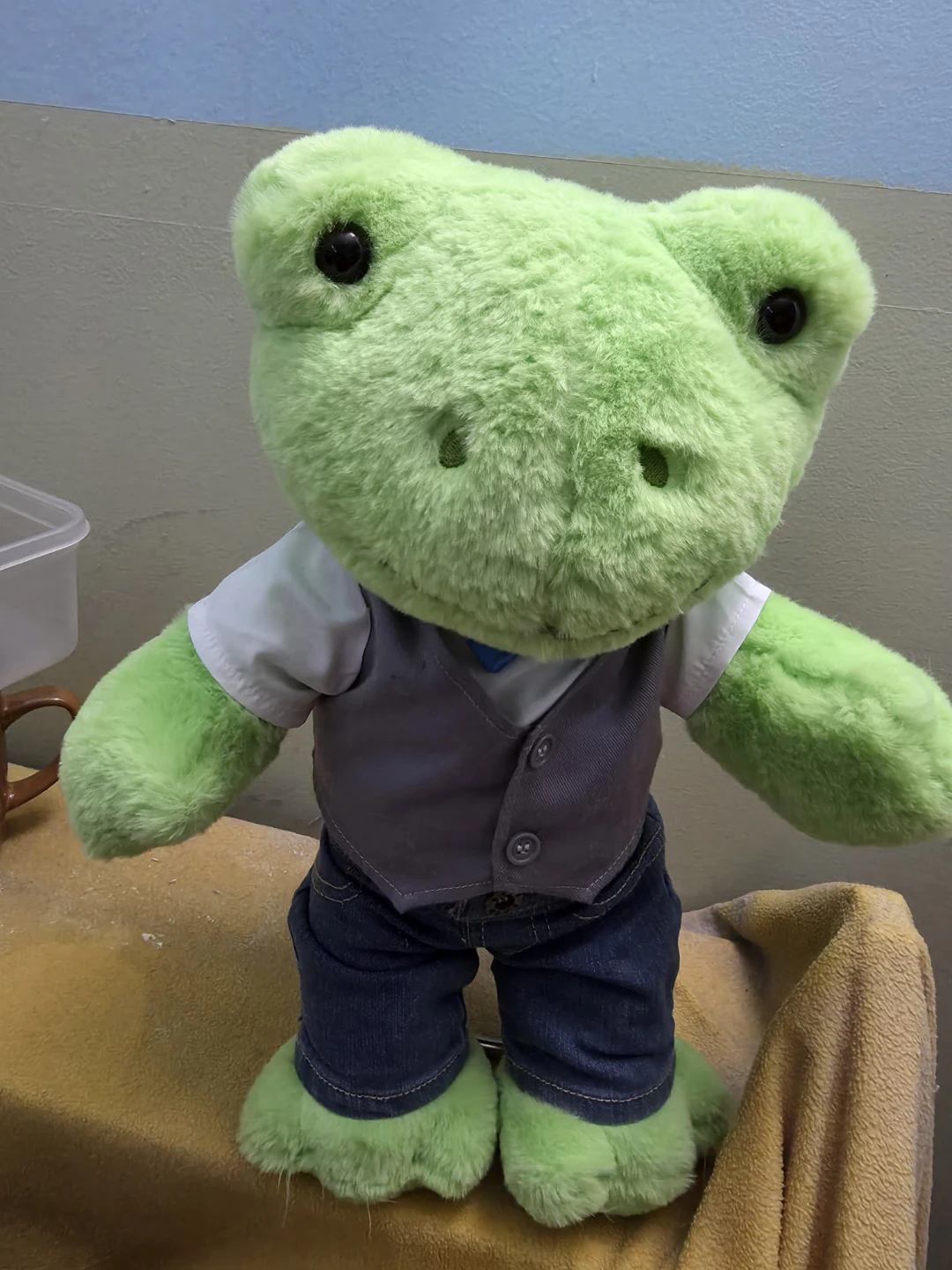Build-A-Bear Workshop Green Frog Plush