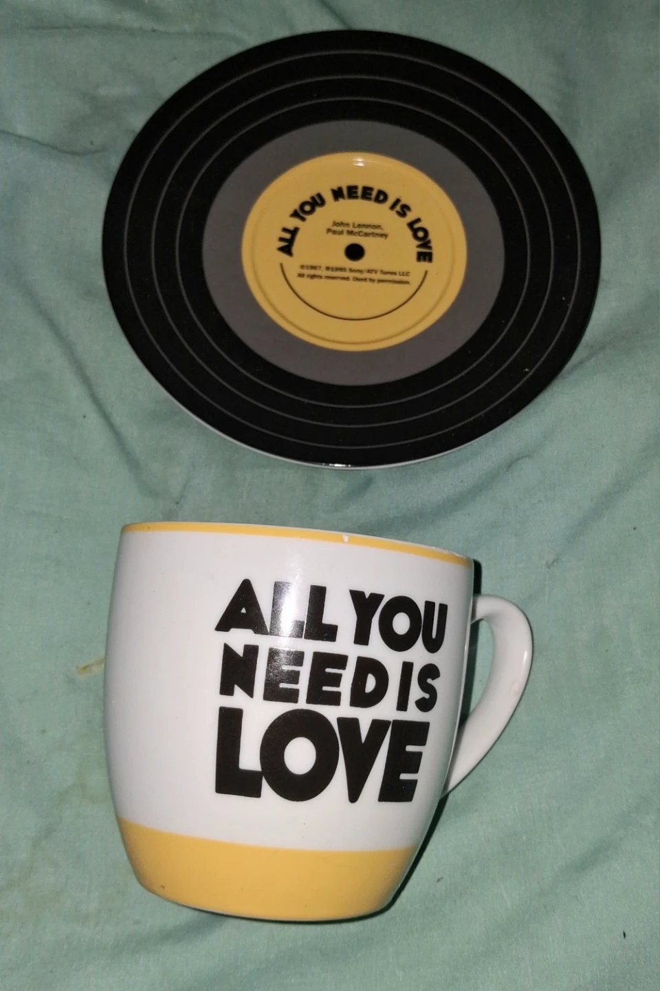The Beatles Bundle Lunch Box Espresso Size Cup Saucer Notebook - photo 5