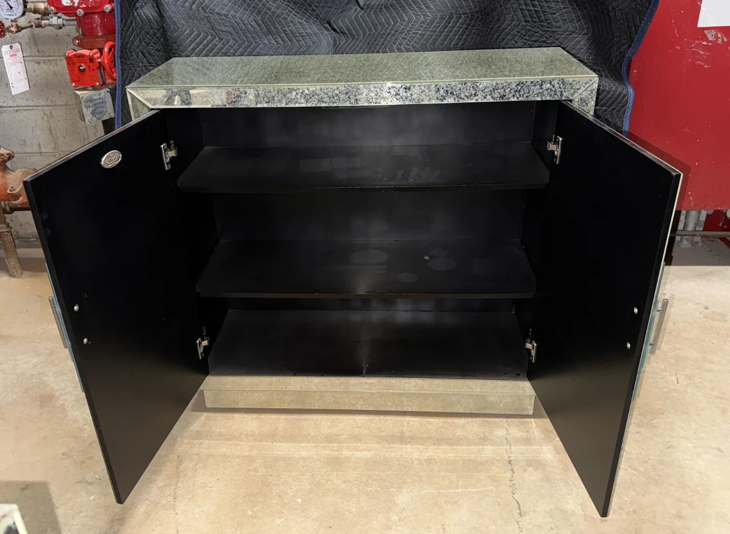 Uttermost Mirrored Cabinet - photo 5