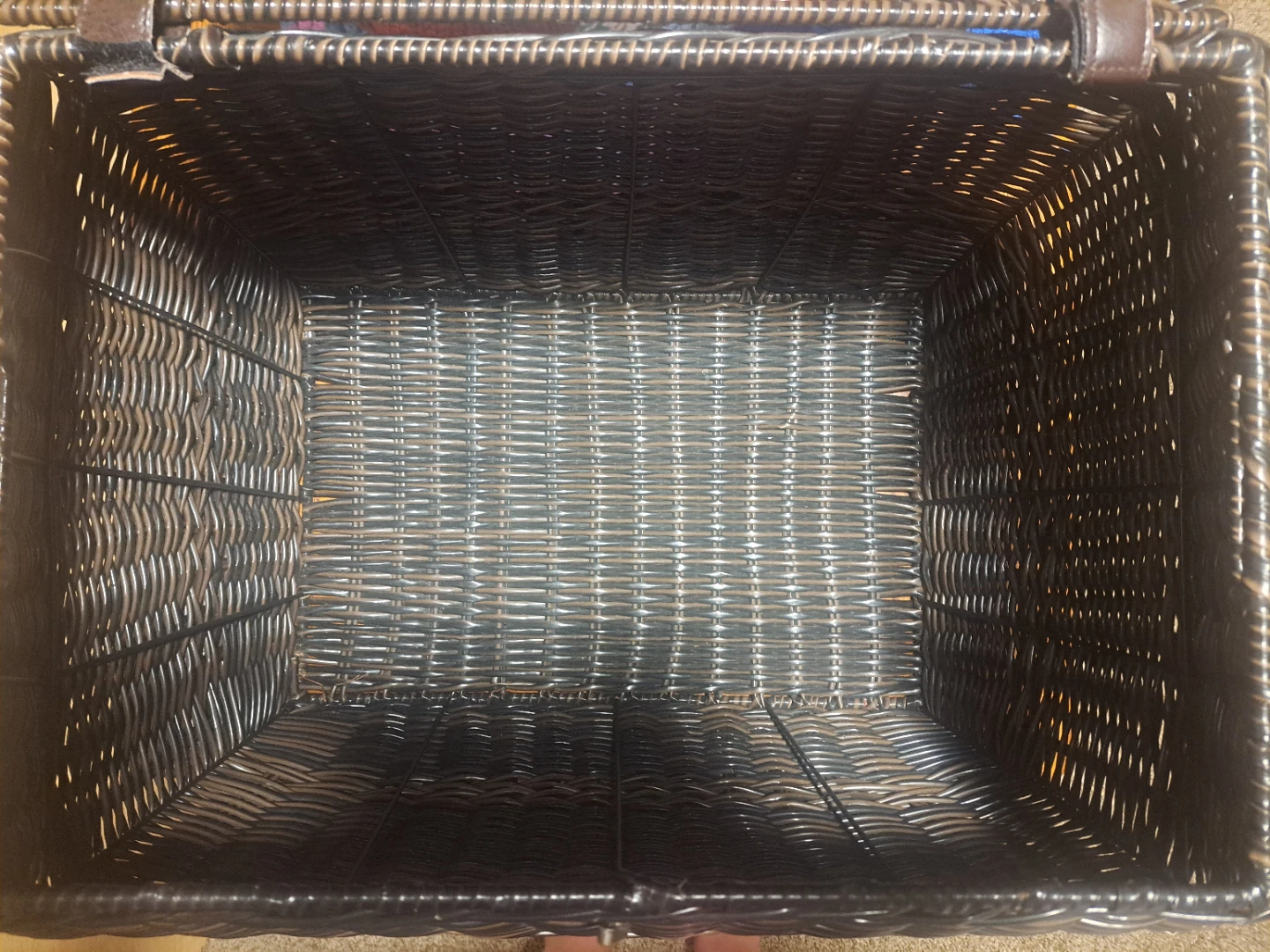 Woven Storage Basket with Lid - photo 4