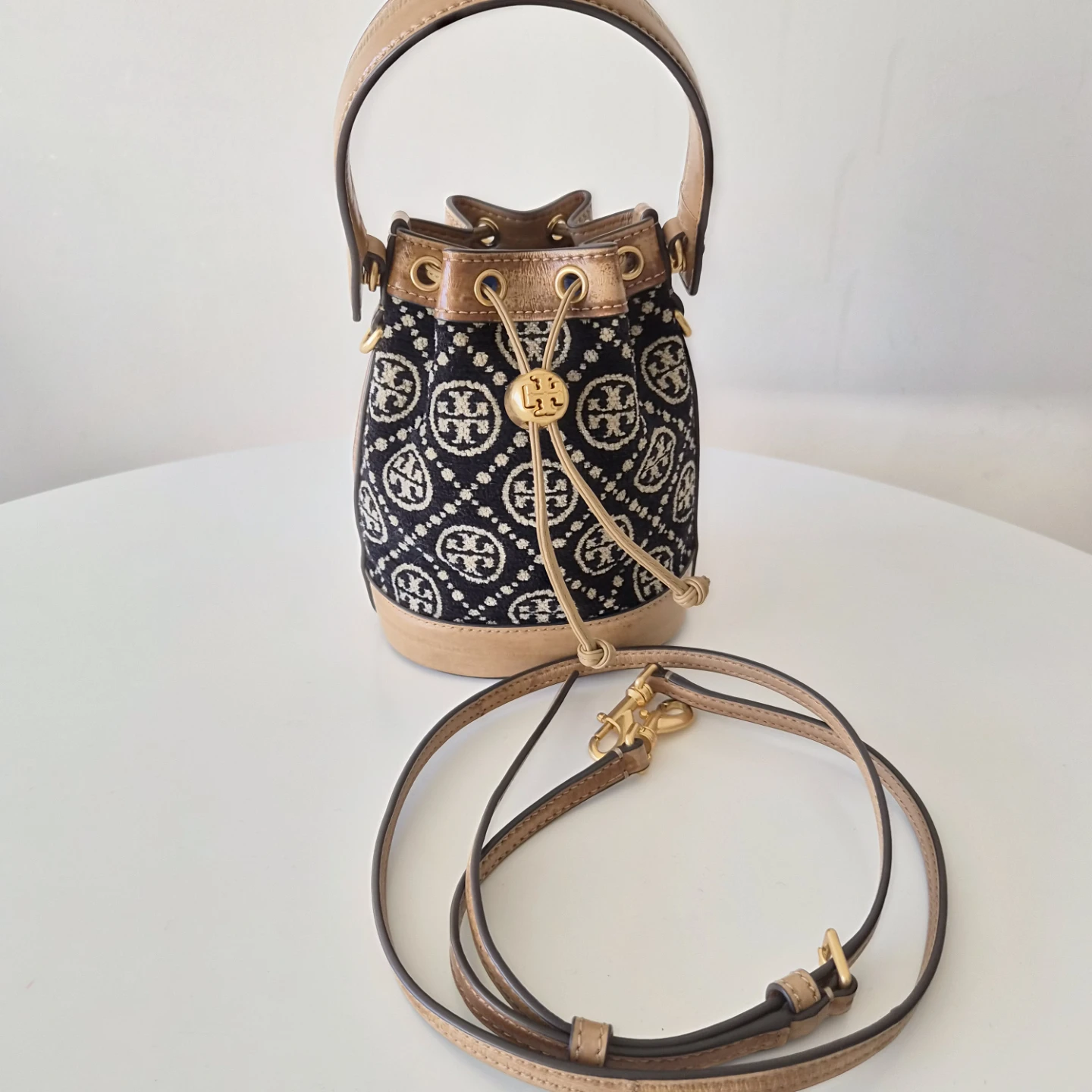 Tory Burch Monogram Bucket Bag - photo 2