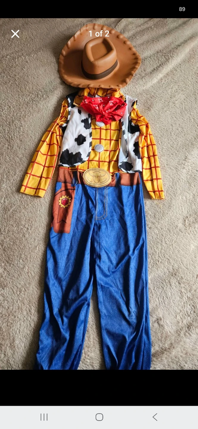 Woody Toy Story Costume kids 6-8