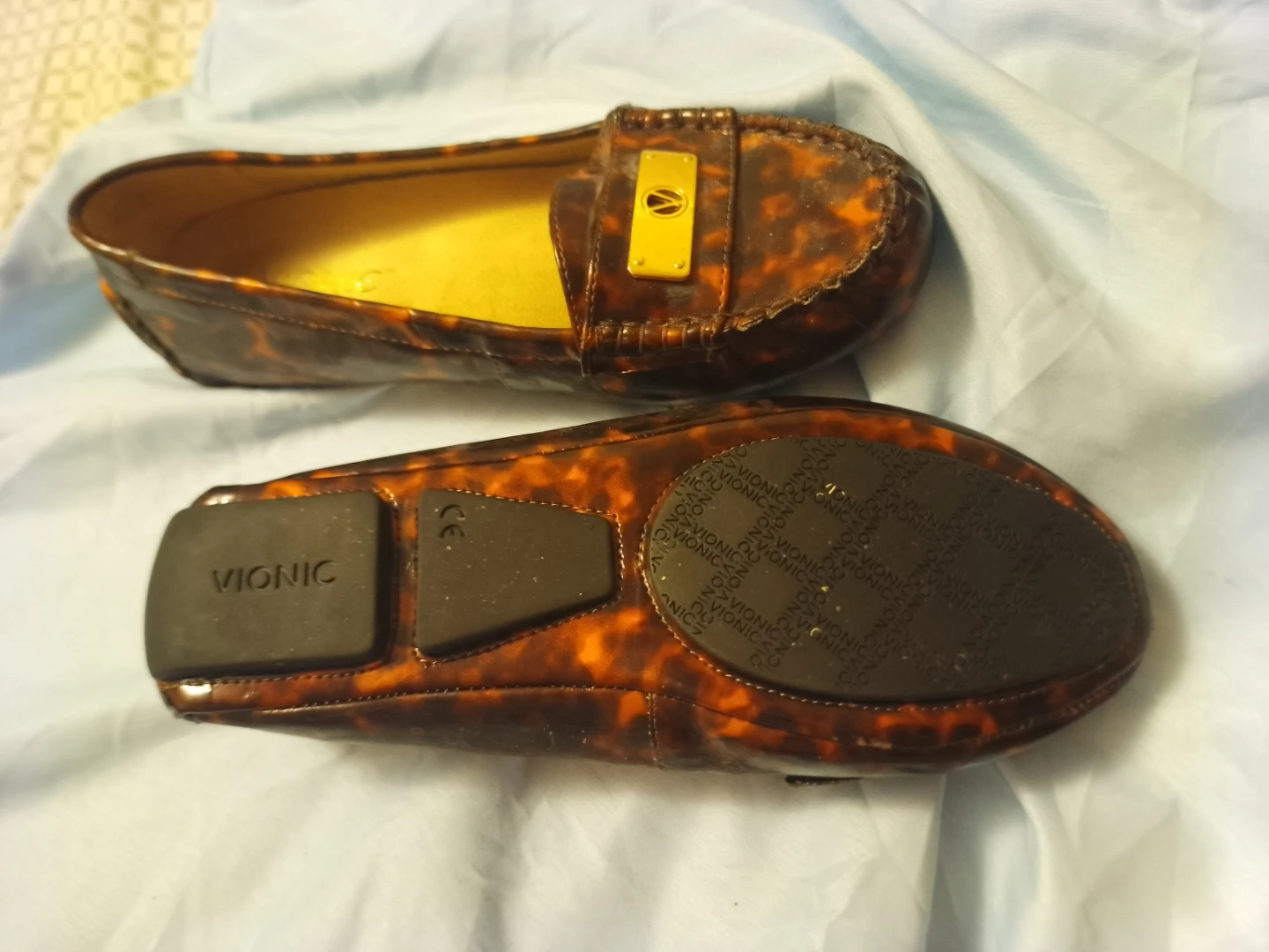 Vionic Sydney Tortoiseshell Loafers Size 7 - photo 3